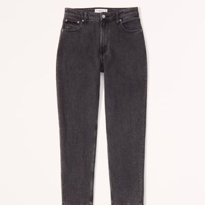 Abercrombie & Fitch Curve Love High Rise Mom Jean